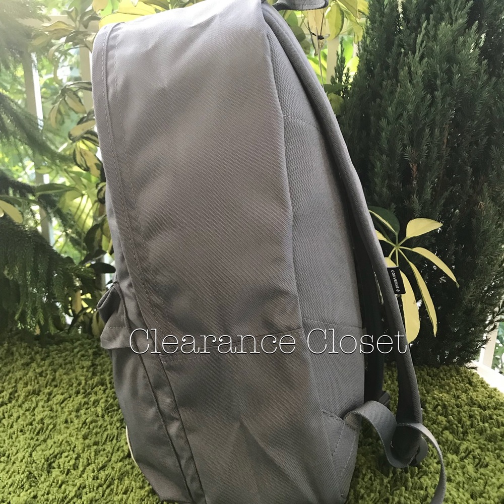 NWT Converse EDC Poly Backpack CO Grey - Picture 6 of 8